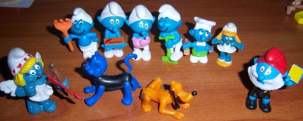 Product picture lotto puffi 3