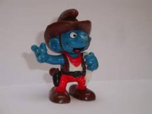 Product picture puffi da collezione