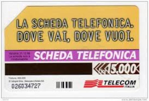 Product picture scheda telefonica