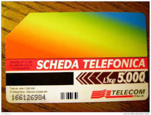 Product picture scheda telefonica